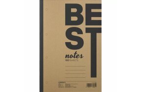NOTEBOOK BEST NOTES A4 21X29cm WITH STRIPES 100 SHEETS